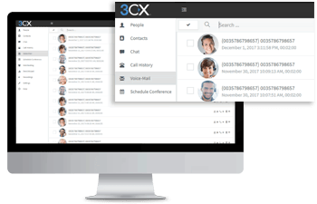 Communications unifiées 3CX fax